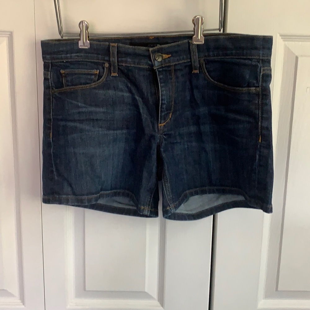 Joe’s dark denim shorts